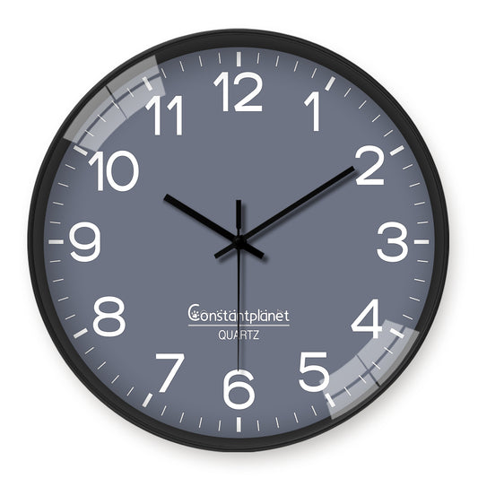 Modern Wall Clock Silent Non-ticking Battery Operated